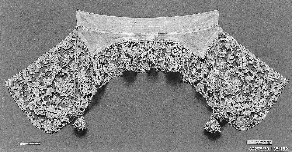 Falling band (collar) with tassels — Unknown