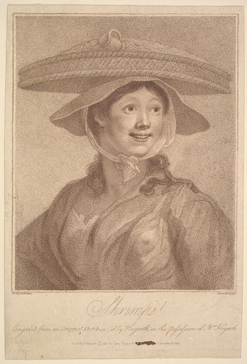 Shrimps! — Jane Hogarth|Boydell and Co.|William Hogarth|Francesco Bartolozzi