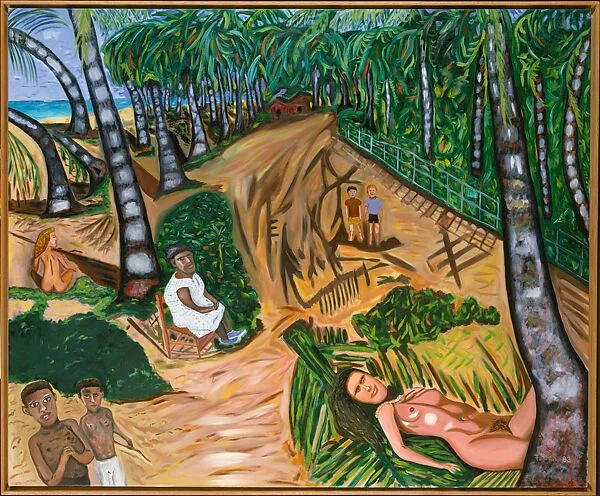Remembrance of an Afternoon on the Way — Rafael Ferrer