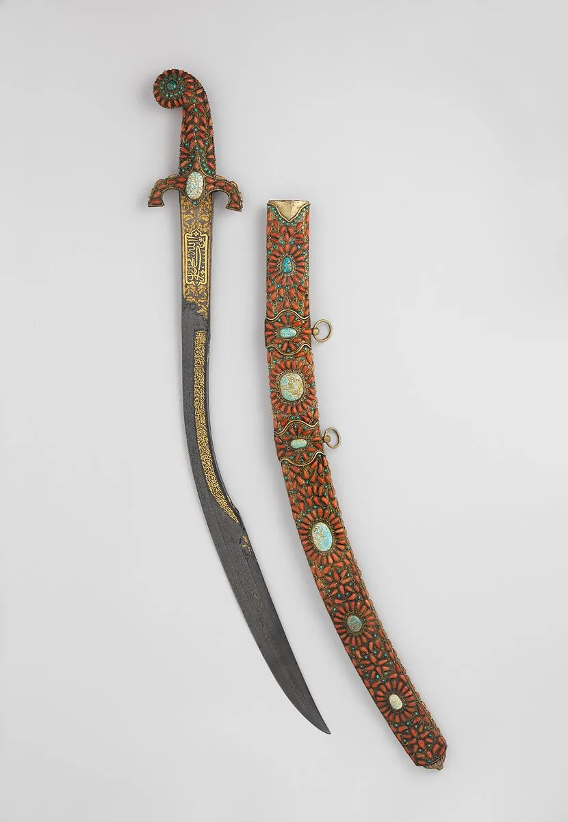 Sword (Kilij) with Scabbard — Unknown