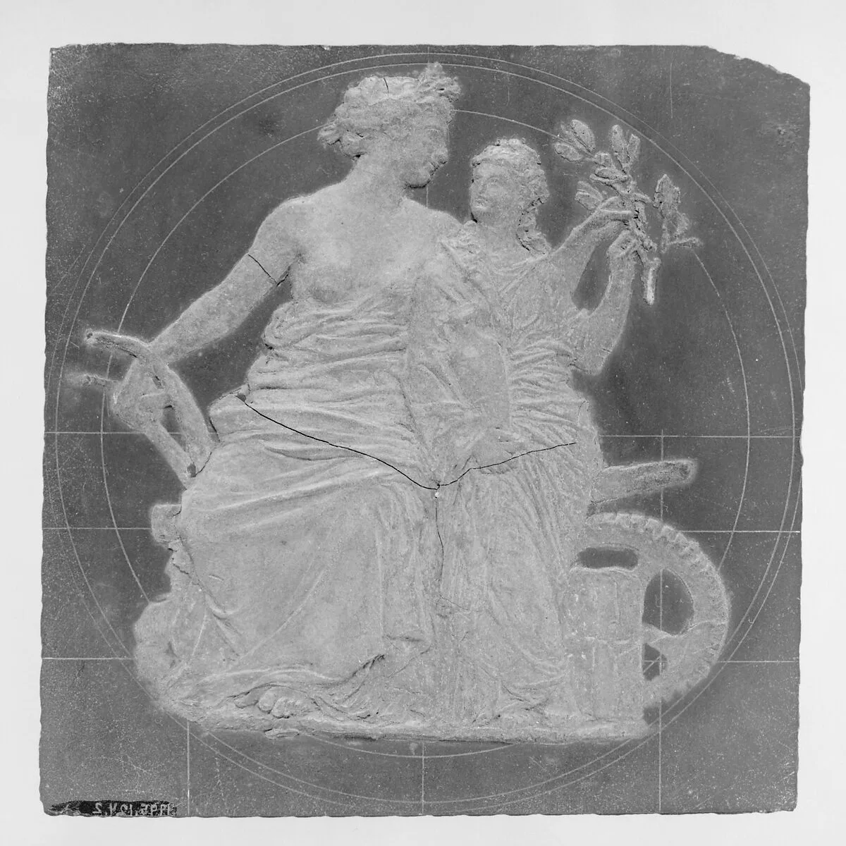 Model for the Medal of Jules Méline — François-Joseph-Hubert Ponscarme