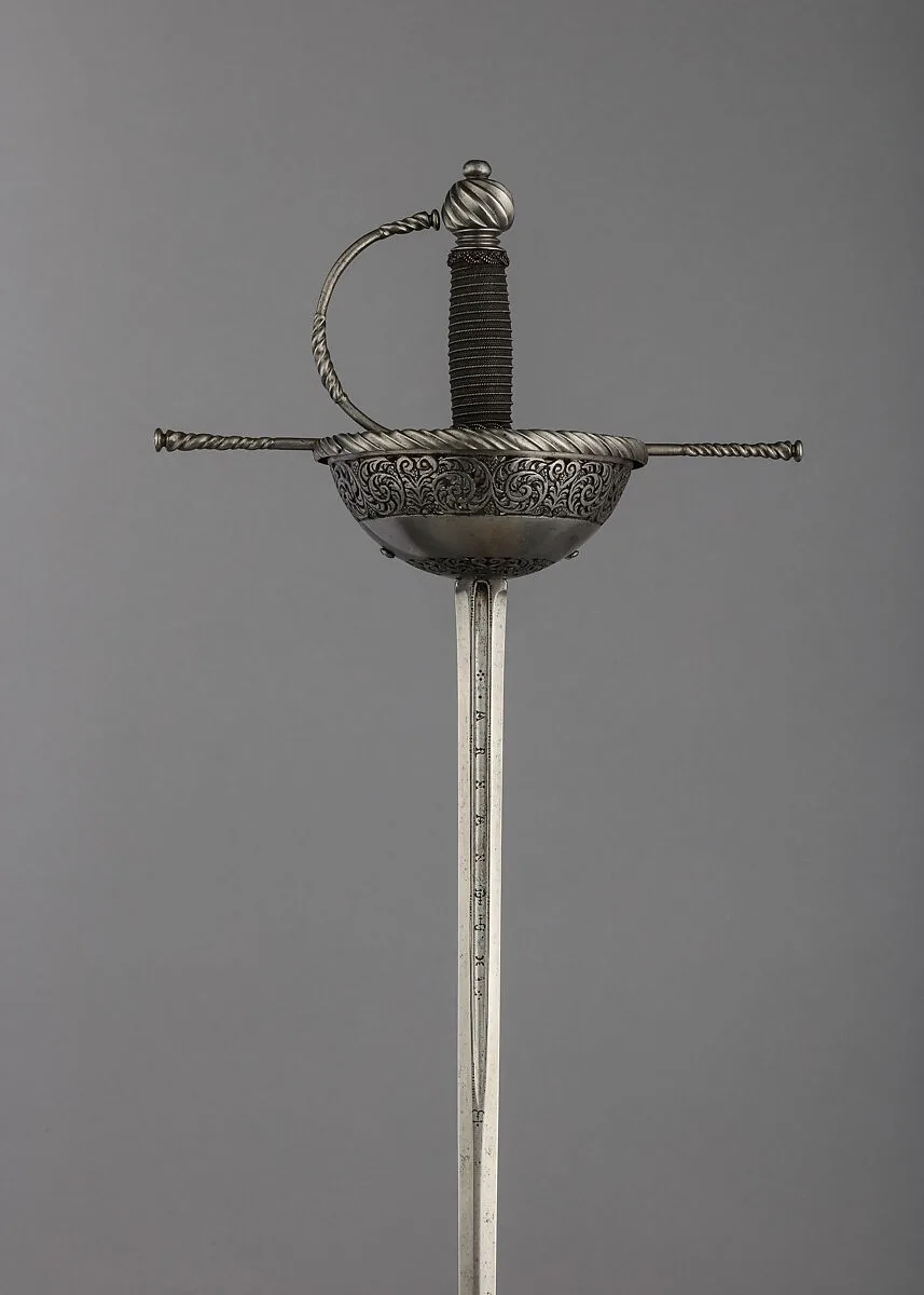 Cup-Hilted Rapier — Unknown