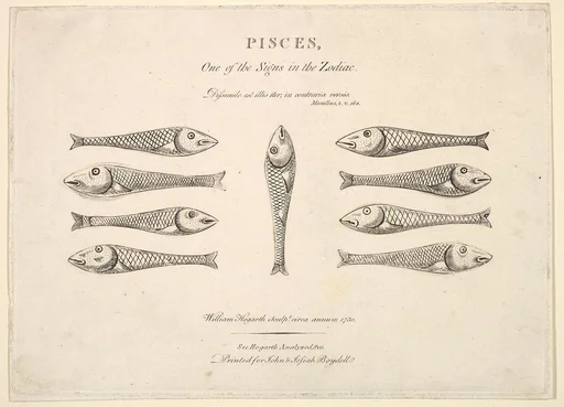 Pisces: Hogarth's Quadrille Fish