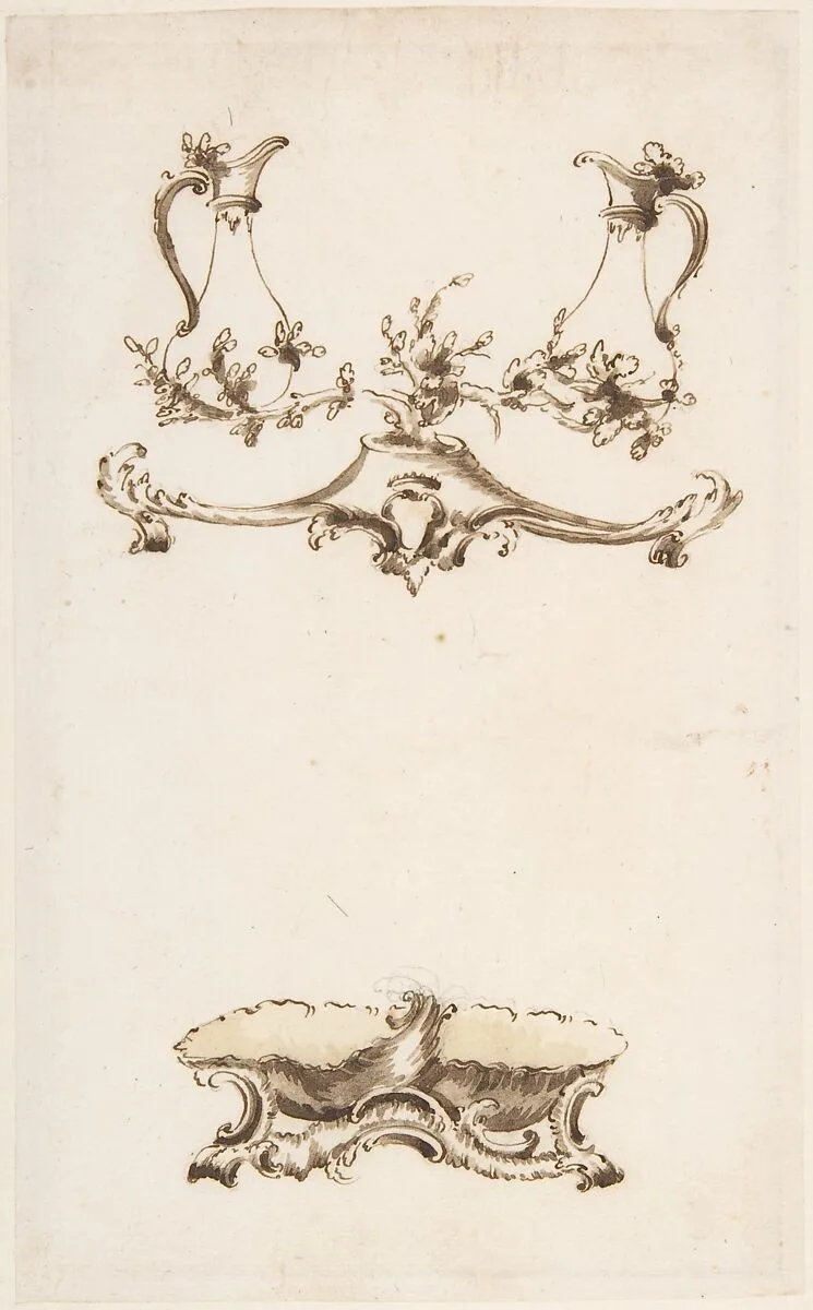 Design for Silver — Anonymous, Italian, Bolognese 18th century artist