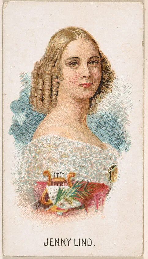 Jenny Lind, from Leaders series (N222) issued by Kinney Bros. — Kinney Brothers Tobacco Company