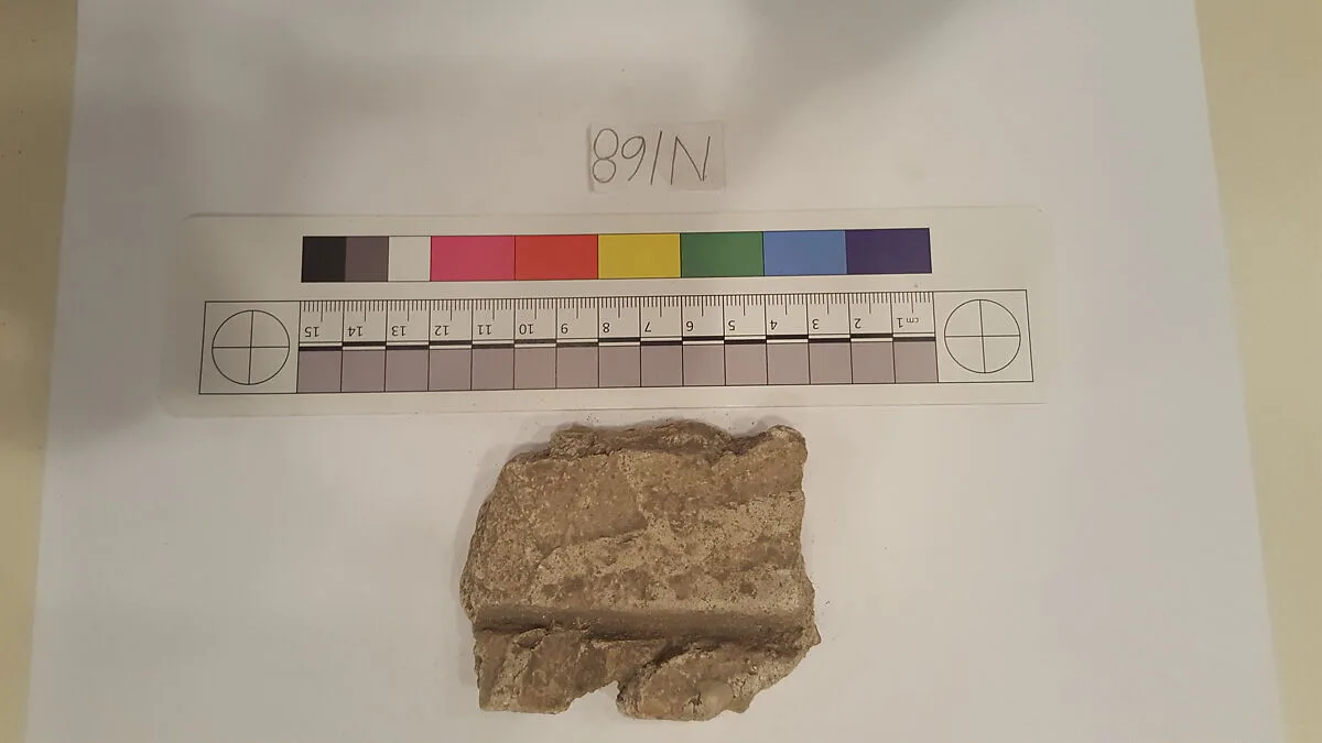 Stucco Fragment — Unknown
