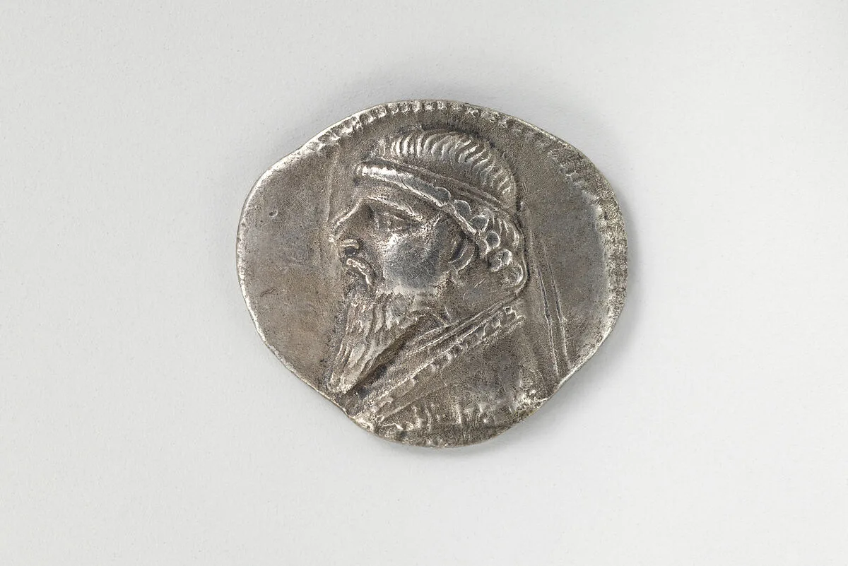 Silver drachm — Unknown