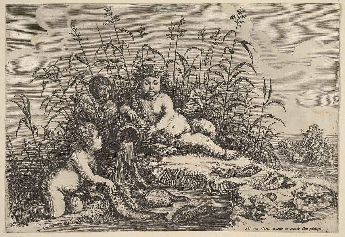 Water — Pieter van Avont|Wenceslaus Hollar