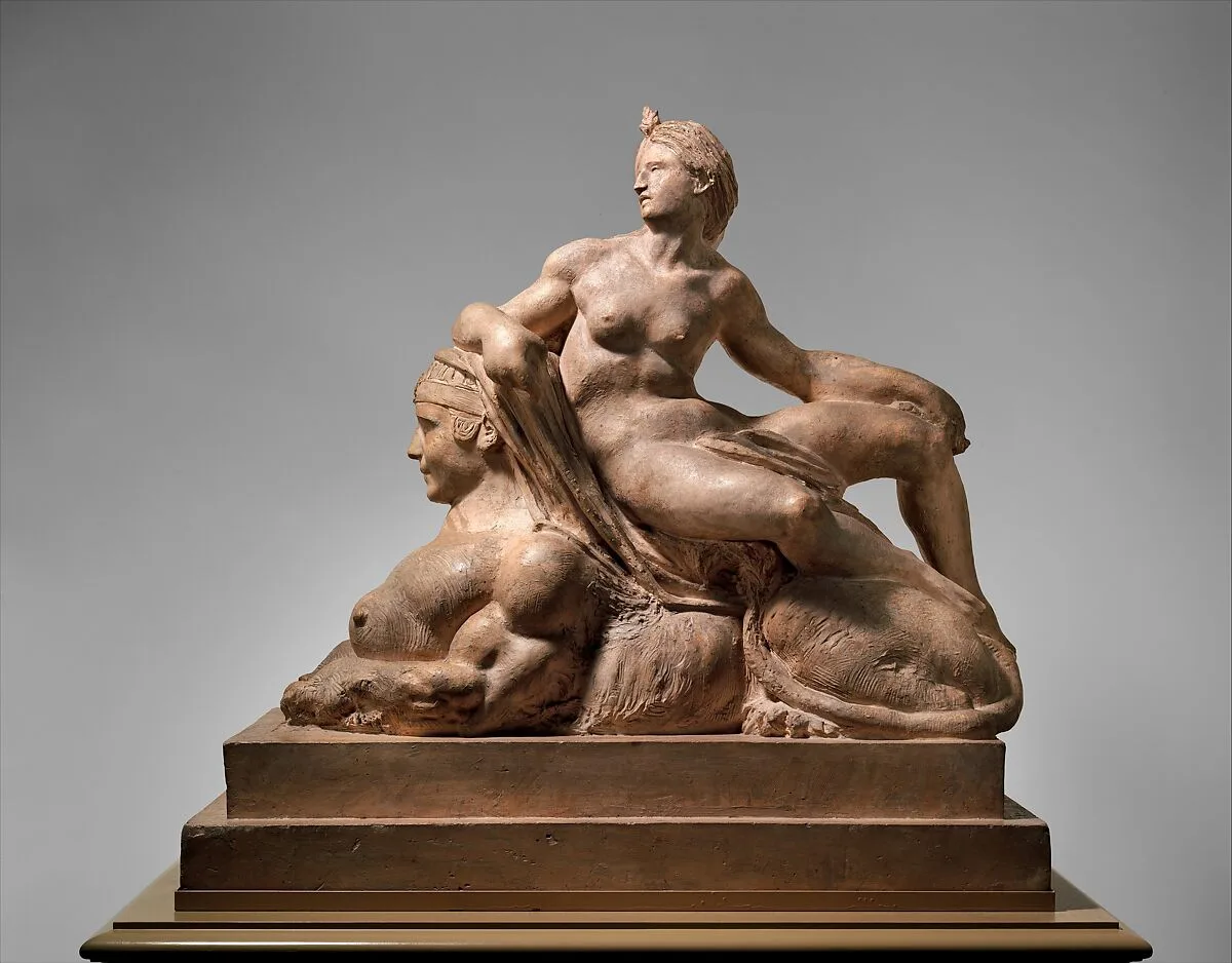 Venus and the Sphinx — Auguste Préault