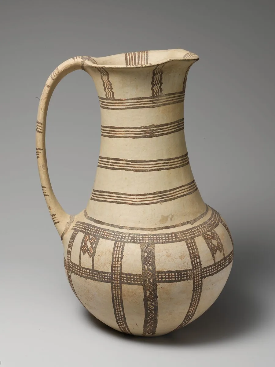 Terracotta jug — Unknown