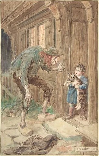 Illustration for "Little Peter: A Christmas Morality for Children of Any Age"