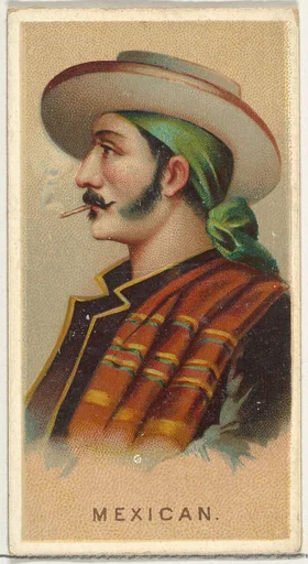 Mexican, from World's Smokers series (N33) for Allen & Ginter Cigarettes