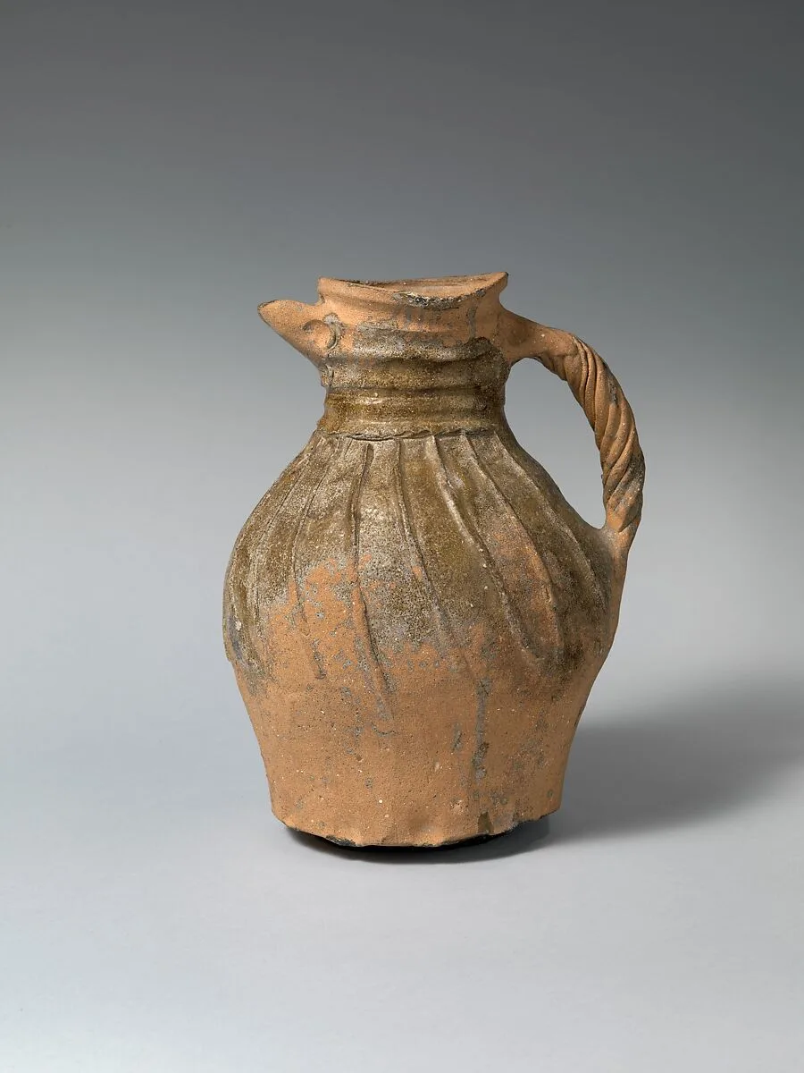 Jug with twisted handle — Unknown