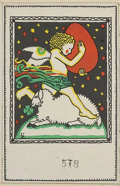 Easter Card — Wiener Werkstätte|Anonymous, Austrian, Viennese, 20th century