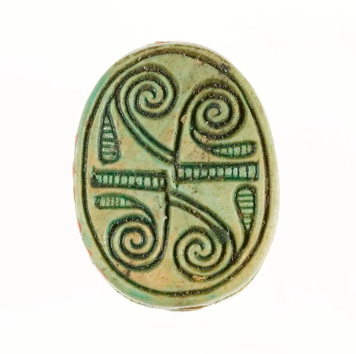 Scarab Inscribed with a Geometric Pattern