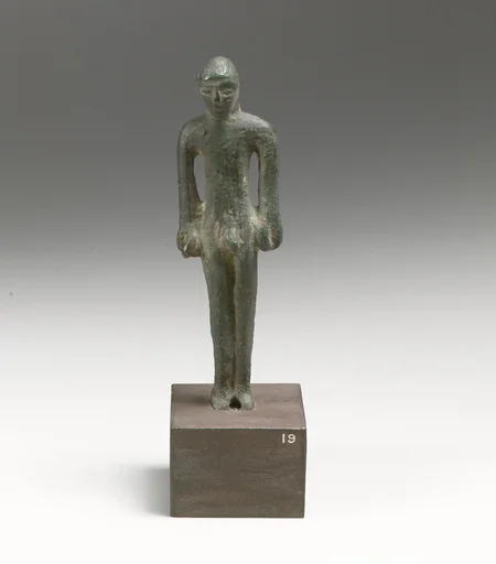 Statuette of a youth