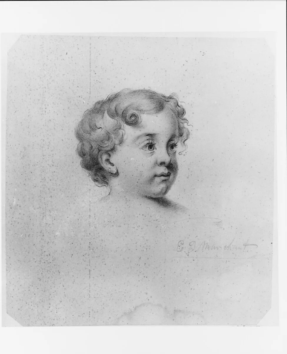 Head of a Child (from McGuire Scrapbook) — Edward Dalton Marchant