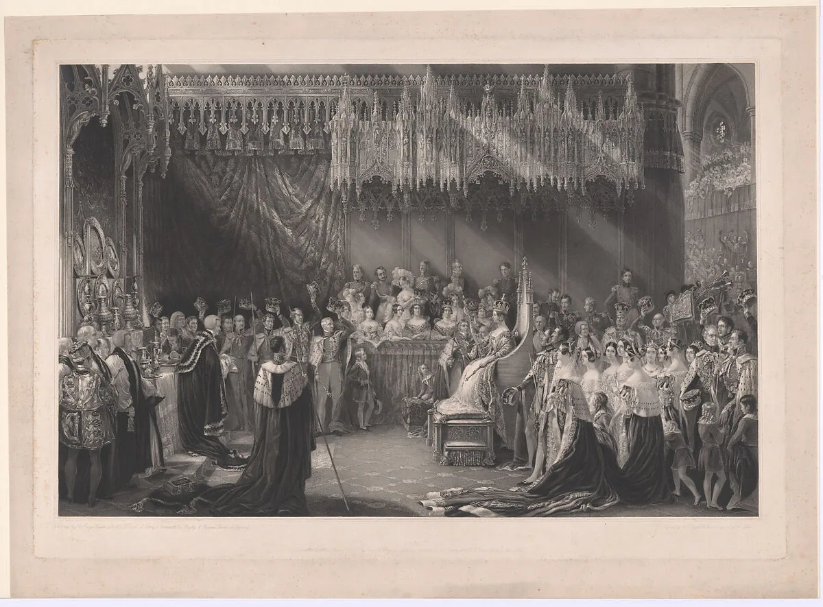 Coronation of Queen Victoria — Henry Graves & Company|Prince Albert of Saxe-Coburg-Gotha|Sir George Hayter|Queen Victoria|Henry Thomas Ryall