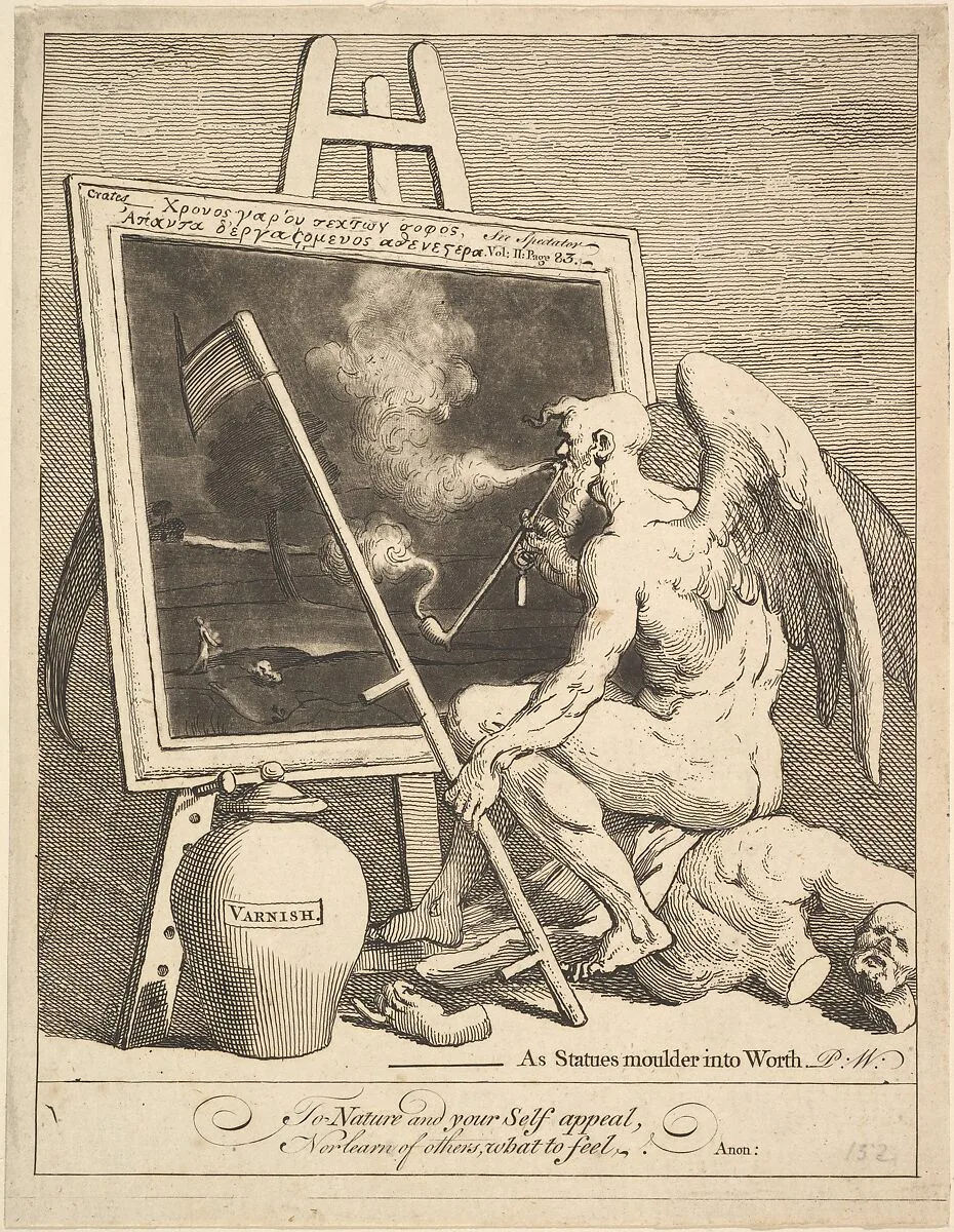 Time Smoking a Picture — William Hogarth