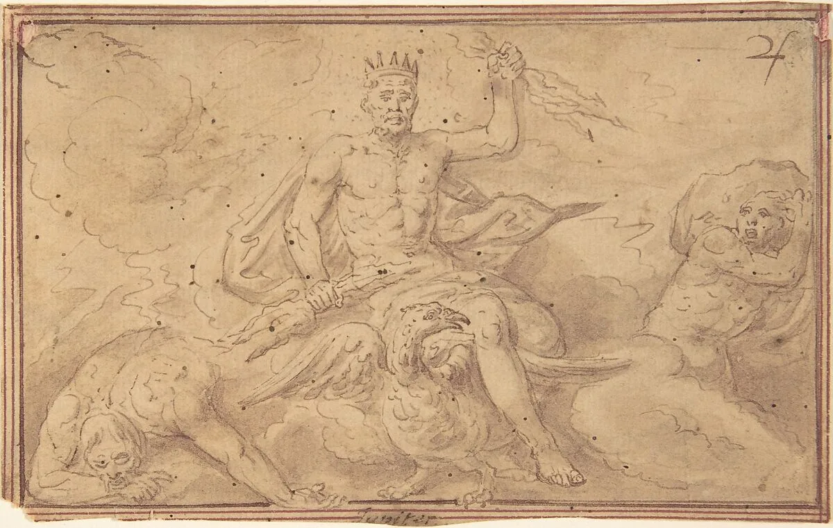 Drawings of the Zodiac — Anonymous, Netherlandish, 16th century
