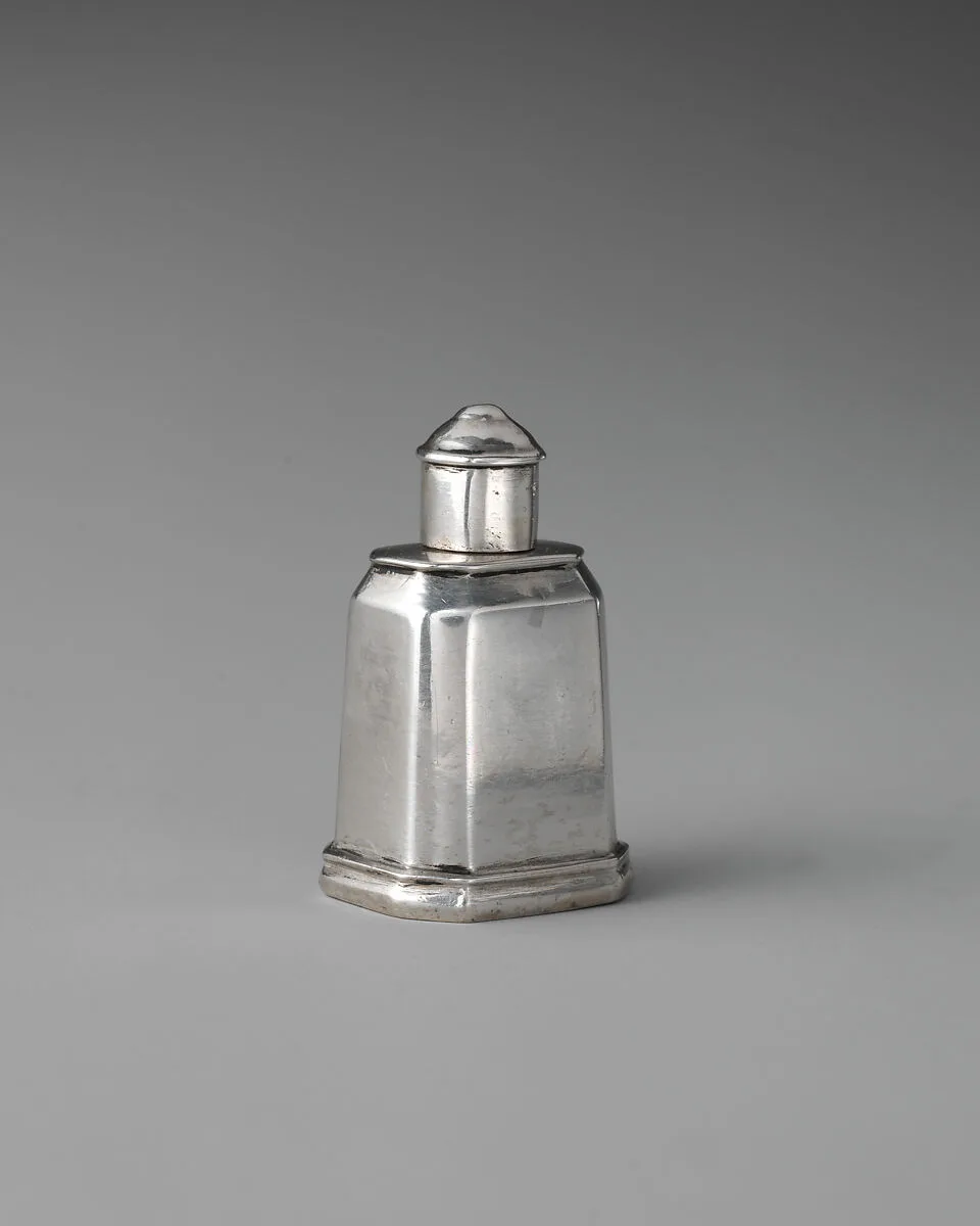 Miniature tea caddy — John Le Sage