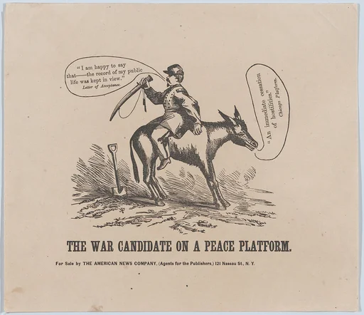 The War Candidate on a Peace Platform