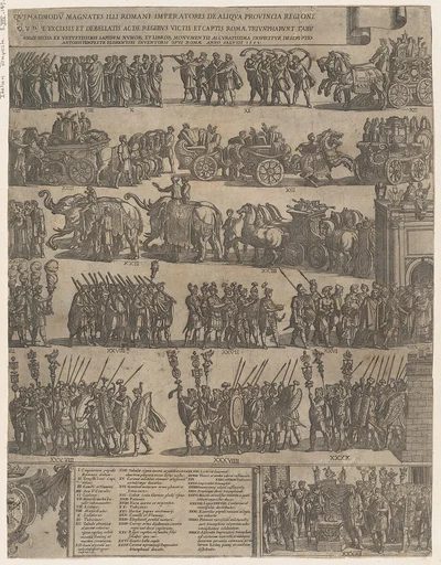 Triumph of a Roman Emperor (left side)