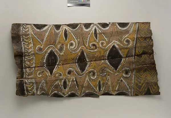 Painting from a Ceremonial House Ceiling — Artists of Mariwai Village|Naualinggai, Kalaba