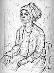 Ruby Dee (as Lena in the play "Boesman and Lena")
