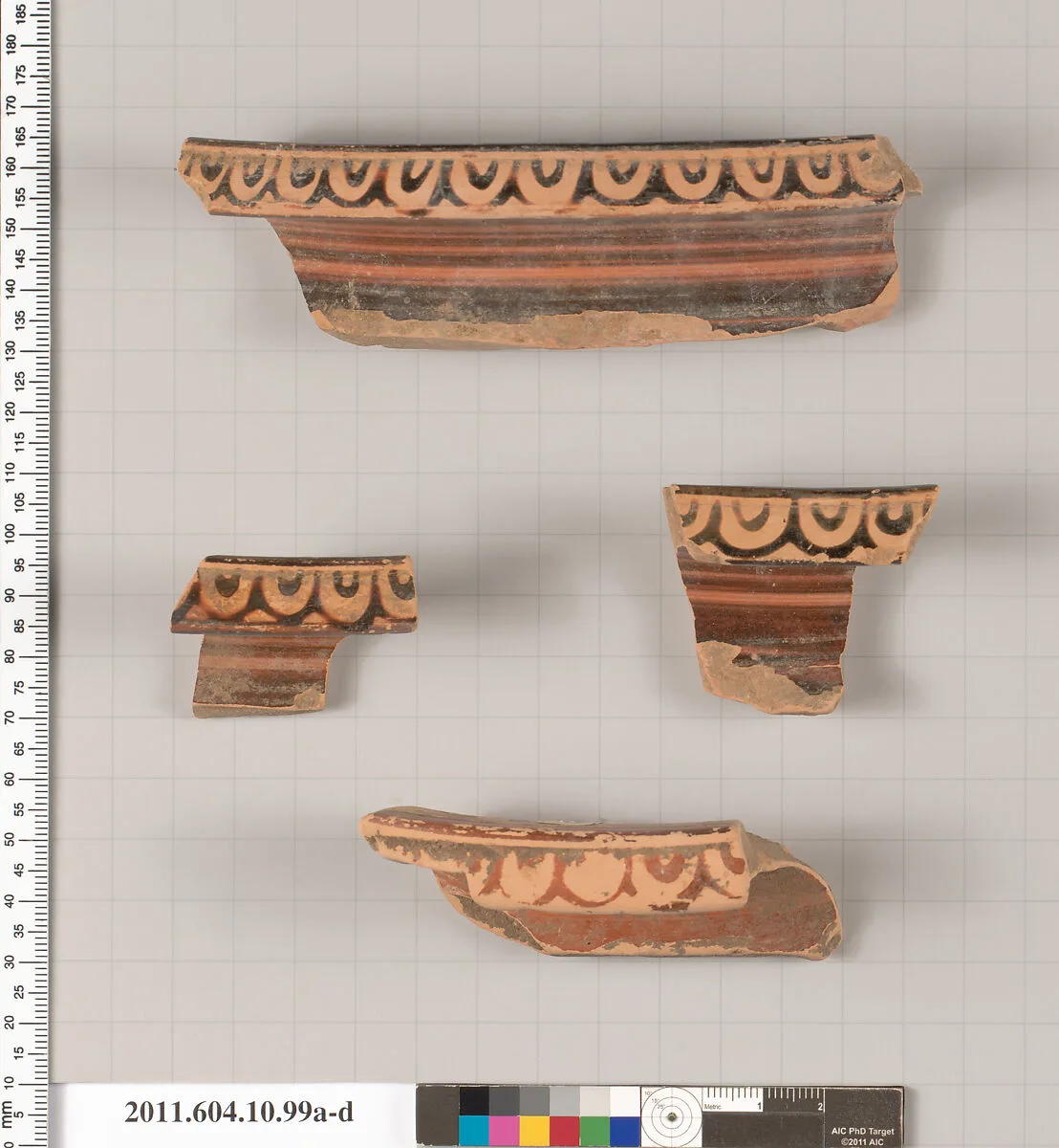 Terracotta fragments of a stamnos (jar)? — Unknown