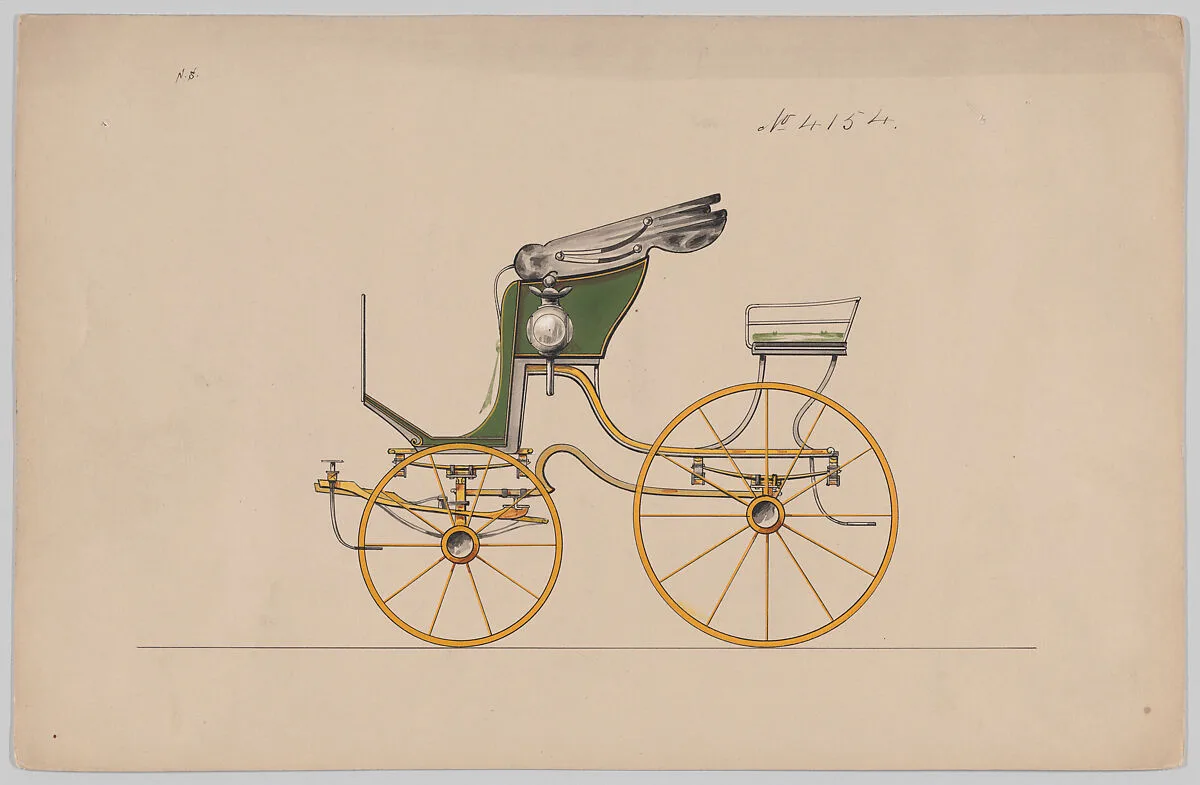 Design for Pony Phaeton, no. 4154 — Brewster & Co.|Herman Stahmer