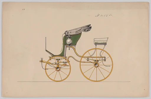 Design for Pony Phaeton, no. 4154
