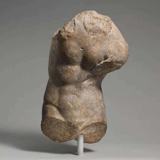 Marble torso of Eros