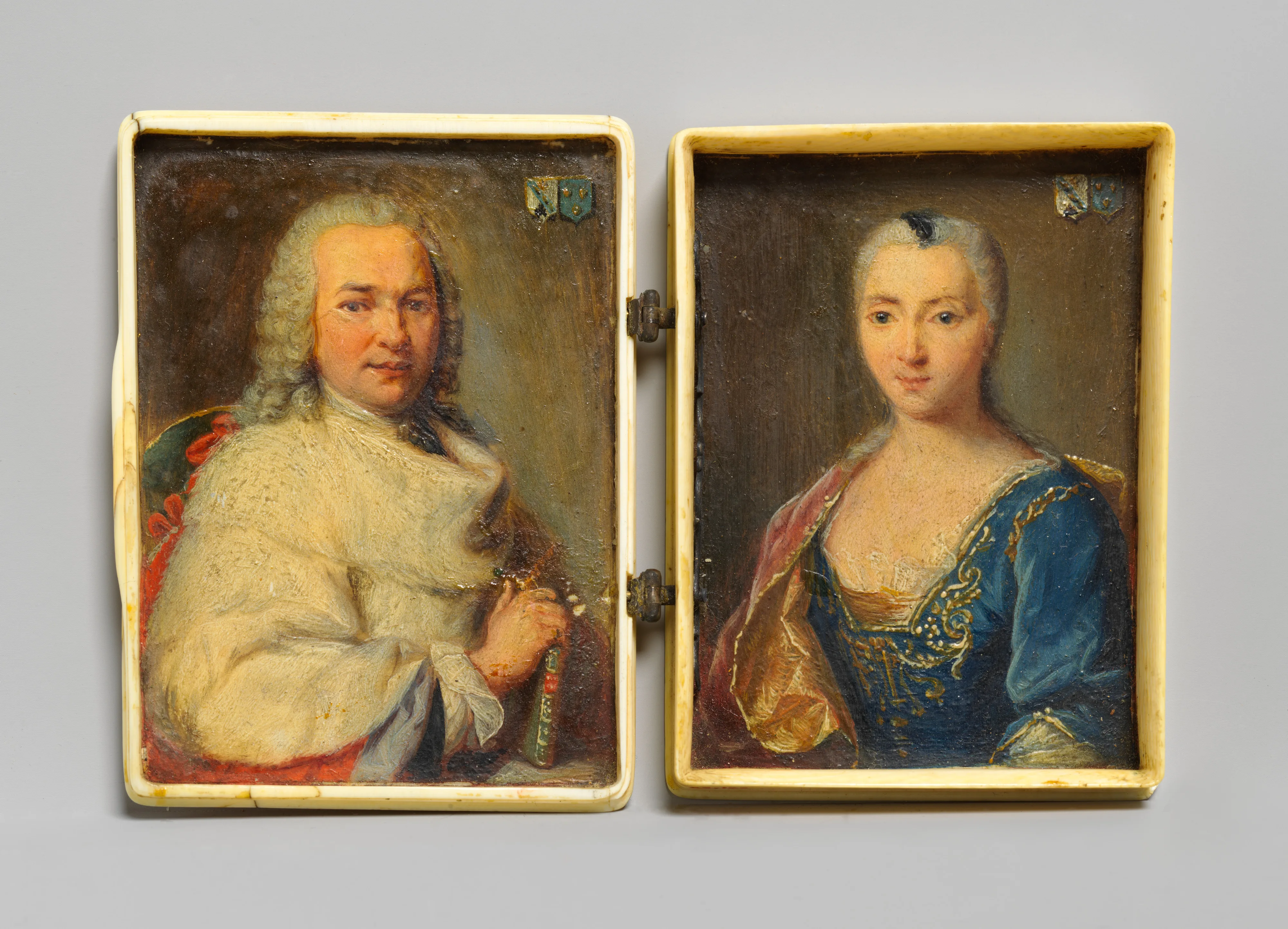 A Patrician Couple — Italian (Venetian) Painter