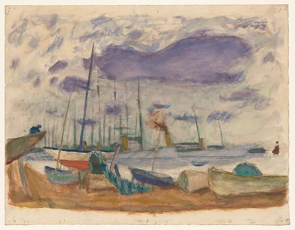 Le Port de Cannes — Pierre Bonnard