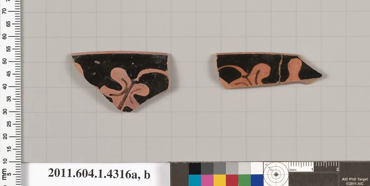 Terracotta rim fragments of kylikes (drinking cups) — Unknown