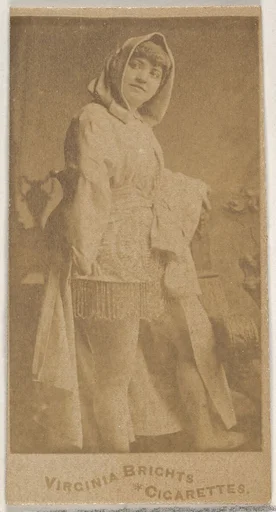 From the Actors and Actresses series (N45, Type 5) for Virginia Brights Cigarettes