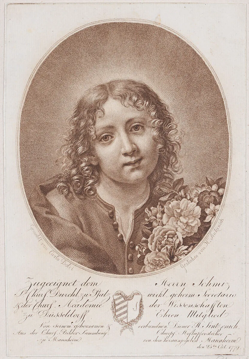 Head of the young Christ — Carlo Dolci|Heinrich Sintzenich