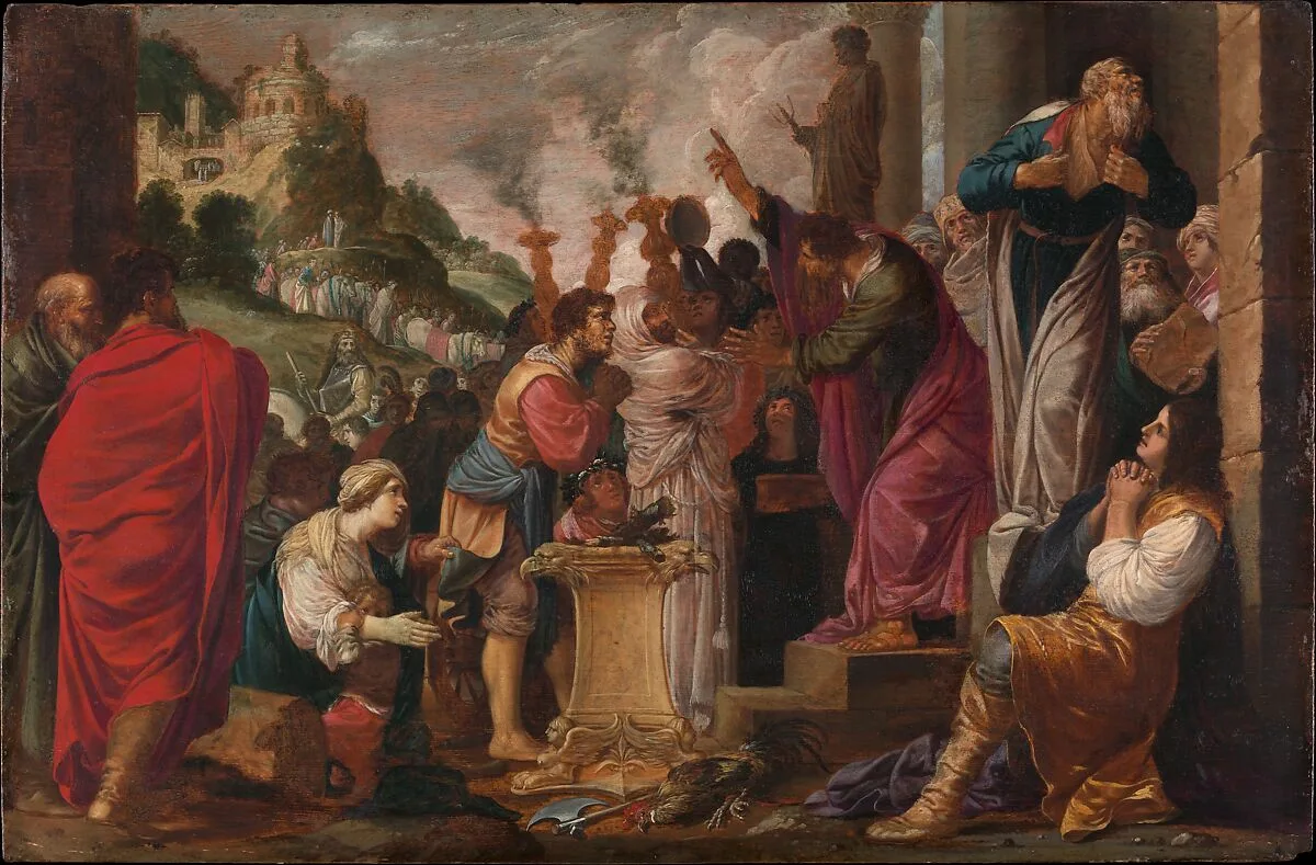 Paul and Barnabas at Lystra — Jacob Pynas