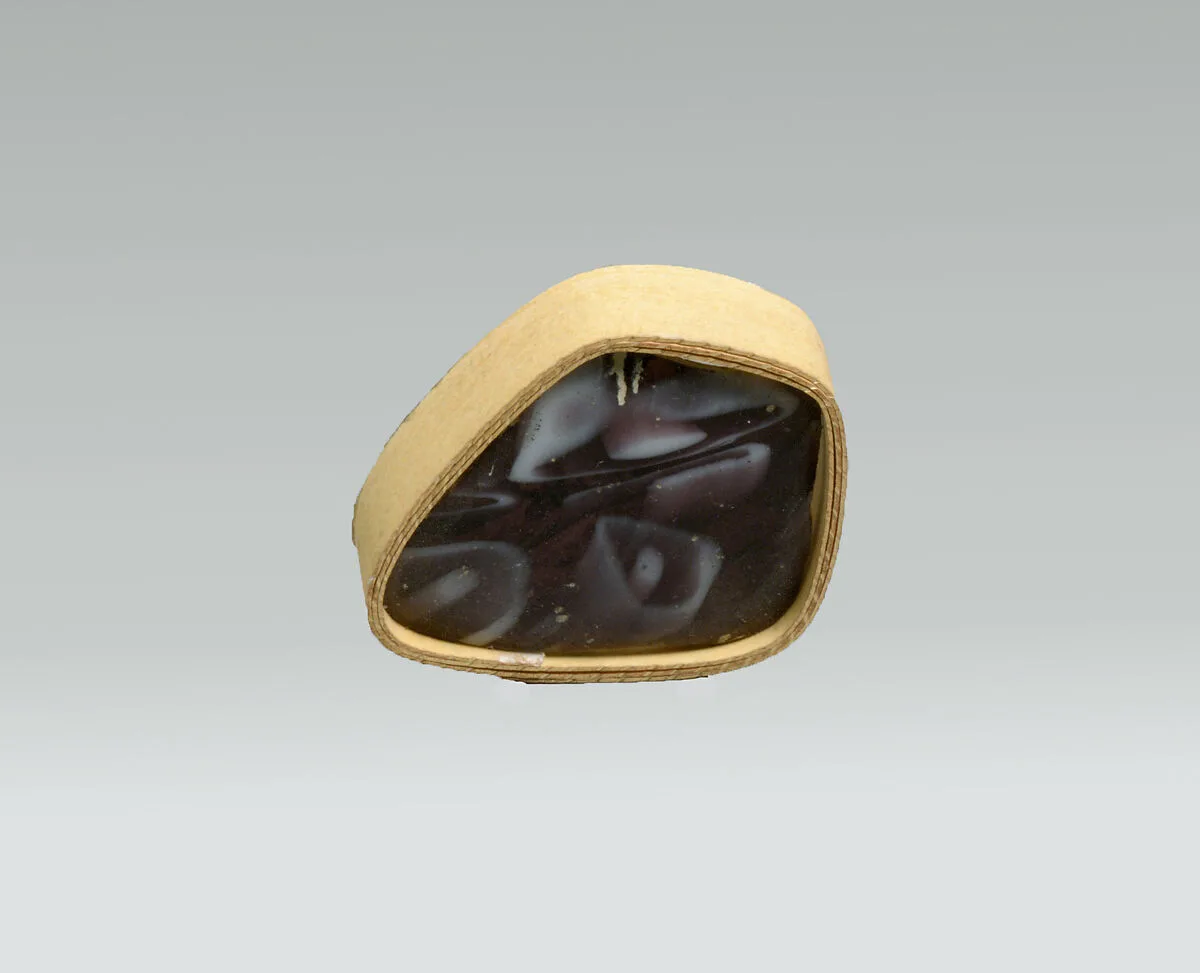 Glass mosaic bowl fragment — Unknown