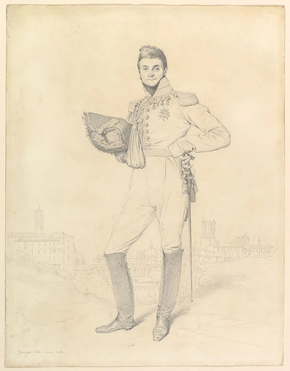 General Louis-Étienne Dulong de Rosnay — Jean Auguste Dominique Ingres