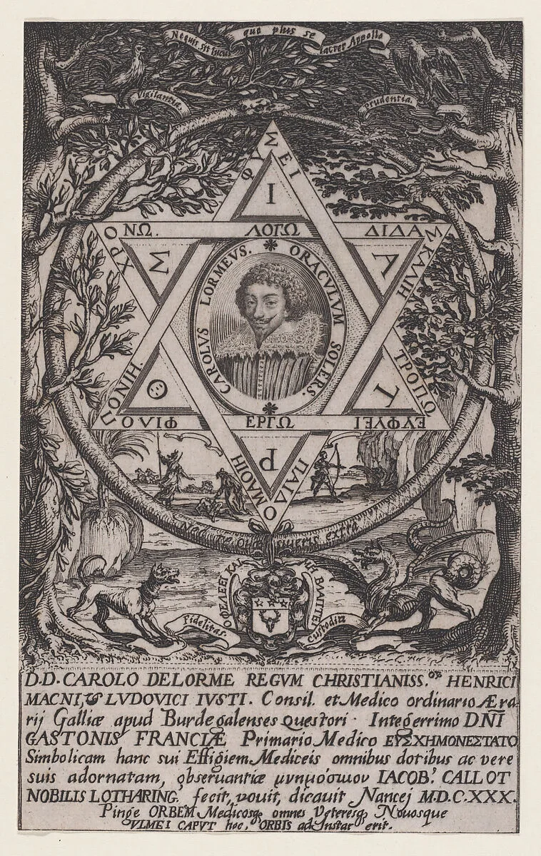 Portrait of Charles Delorme — Jacques Callot