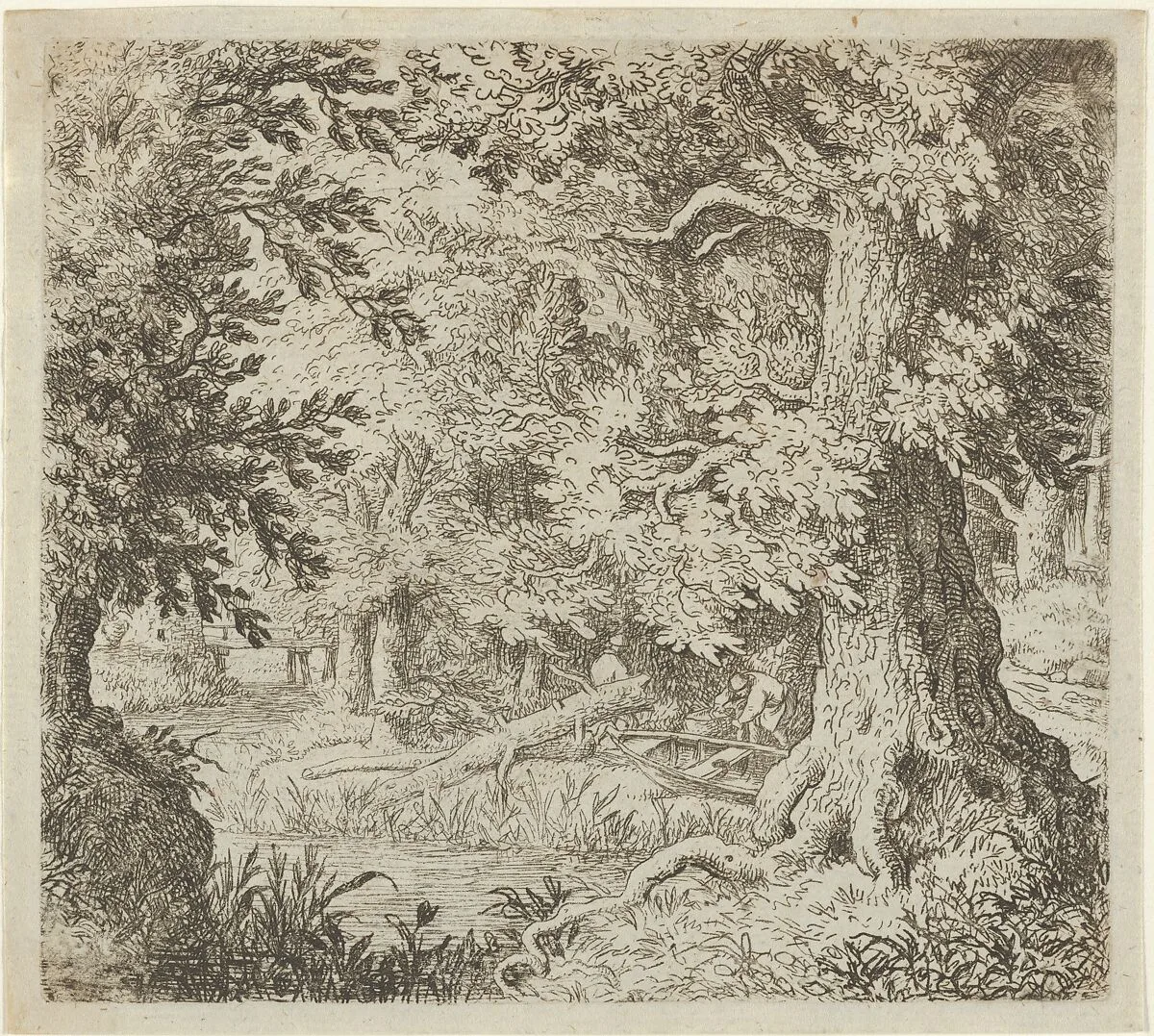 The Brook in the Wood — Allart van Everdingen