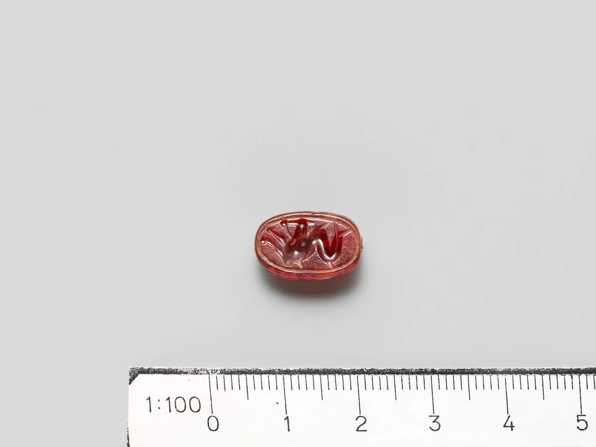 Carnelian scarab — Unknown