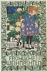 Merry Christmas (Fröhliche Weihnacten) — Susi Singer|Wiener Werkstätte