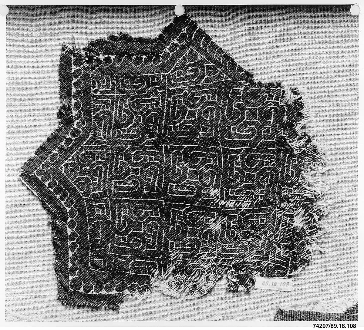 Textile Fragment — Unknown
