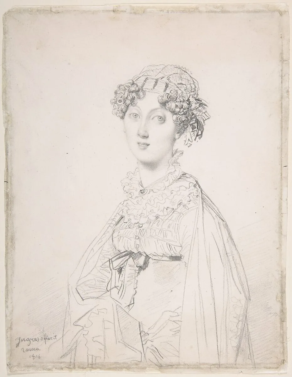 Lady Mary Cavendish-Bentinck (?-1843) — Jean Auguste Dominique Ingres