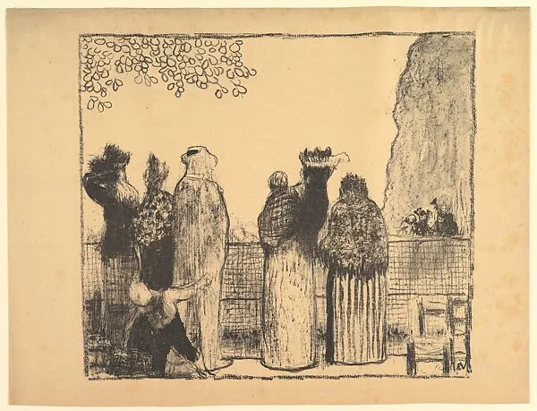 Les Tuileries — Edouard Vuillard