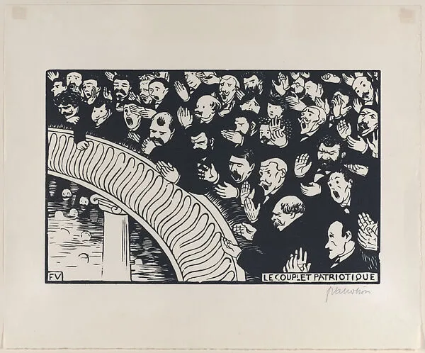 The Patriotic Ditty — Félix Vallotton
