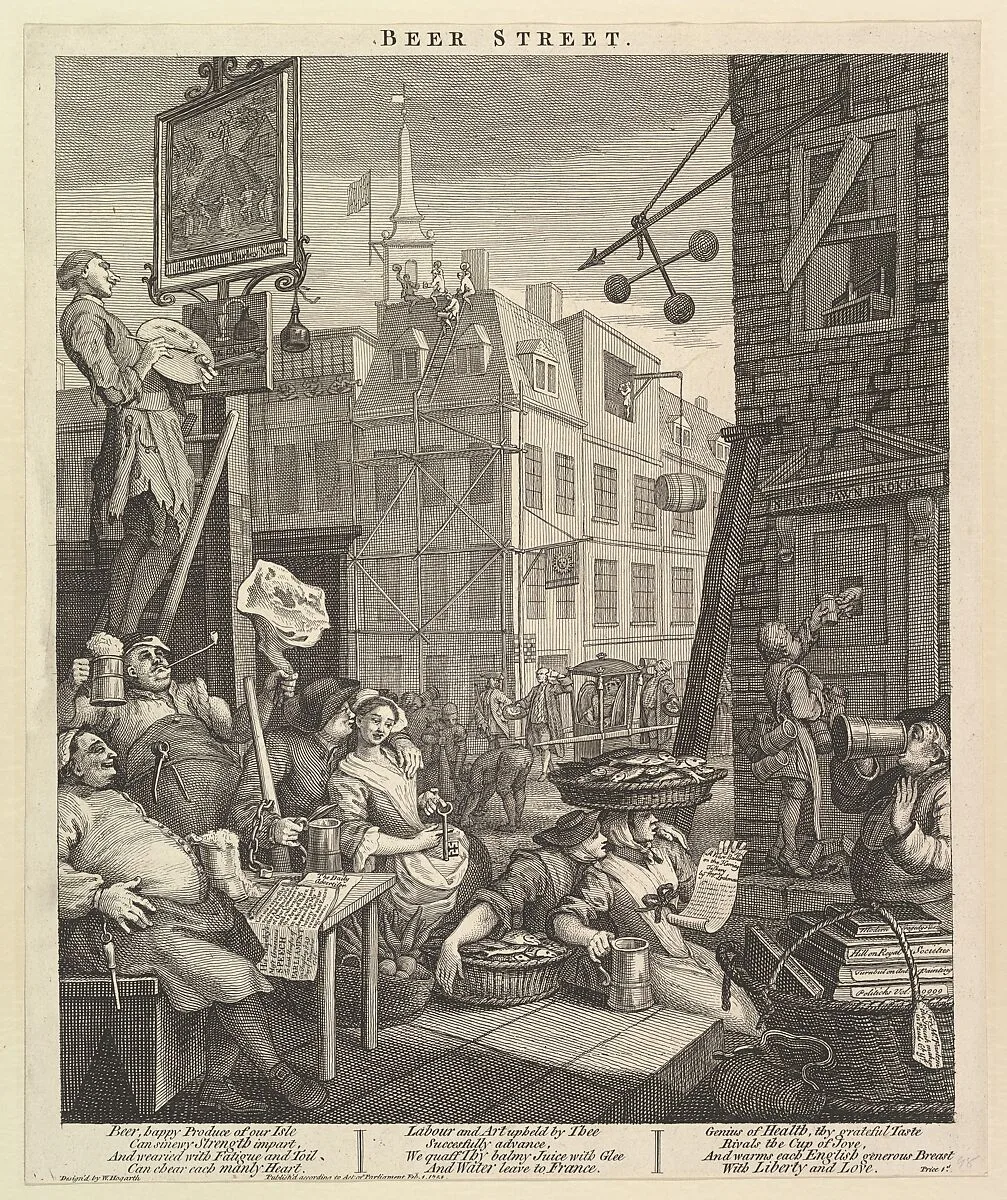 Beer Street — William Hogarth